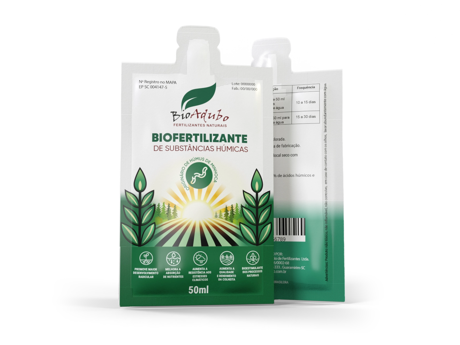 Biofertilizante Sachê 50ml